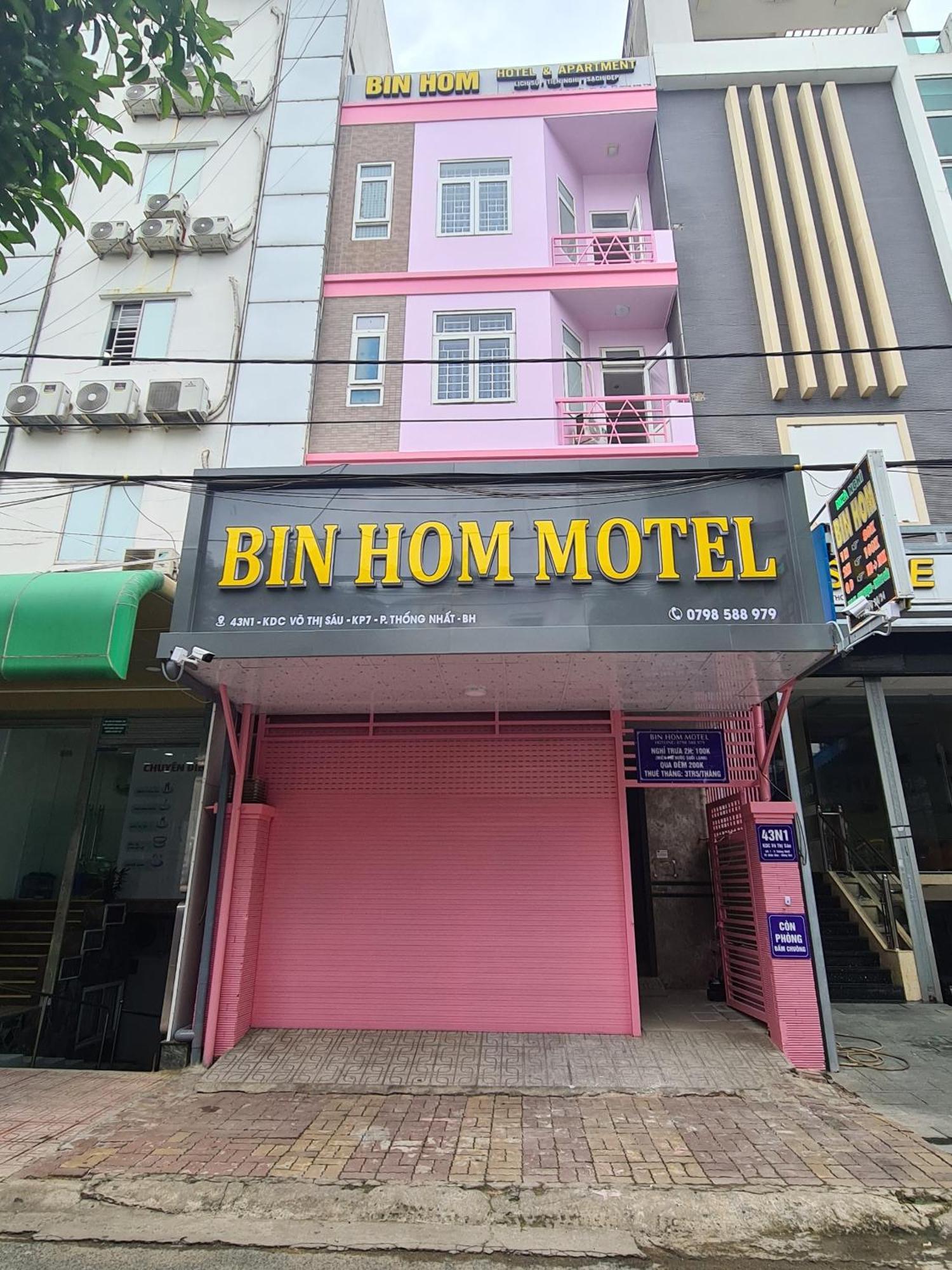 Bin Hom Motel Бьенхоа Экстерьер фото
